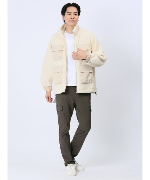 ジャケット・アウター MIE Sibra（シブラ） ジャケット ノーカラージャケット ツイードショート丈