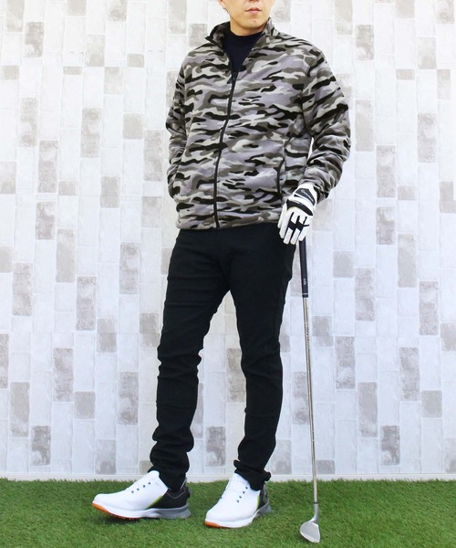 TopIsm（トップイズム） ゴルフ ジップアップゴルフフリースジャケット