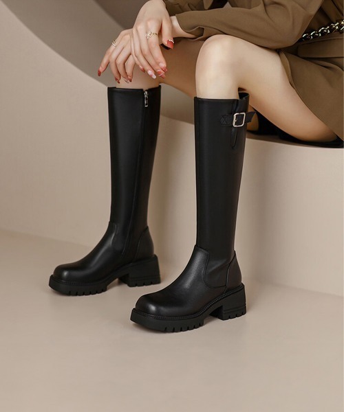 miniministore（ミニミニストア） ブーツ ロングブーツ 美脚ブーツ
