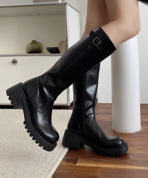 miniministore（ミニミニストア） ブーツ ロングブーツ 美脚ブーツ