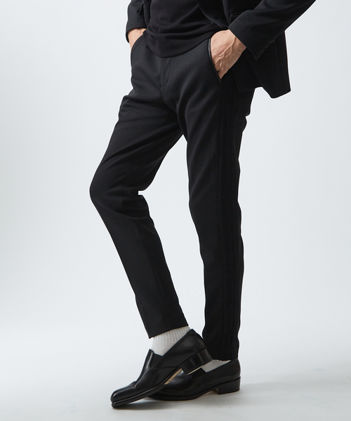 5351 POUR LES HOMMES スラックス 「セットアップ対応」ハイストレッチ
