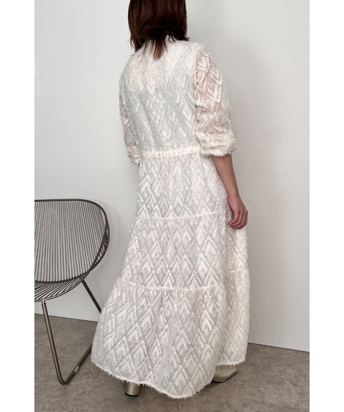 palm RICHE ワンピース ジャガードワンピース レディース