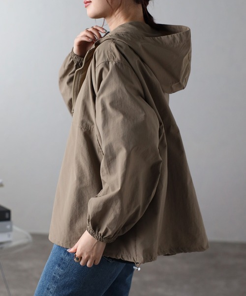 Fizz（フィズ） ブルゾン ジャンバー ナイロンアノラックパーカー