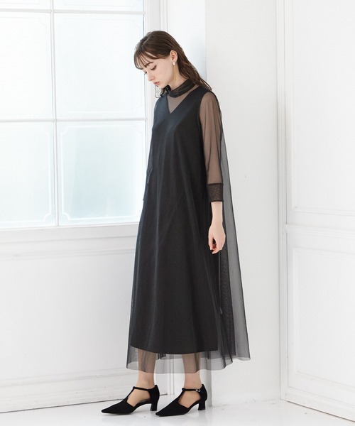 aimer anche パーティードレス　結婚式　お呼ばれ AIMER - aimer anche パーティドレスの通販 by しろひげ's shop