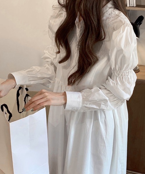 miniministore（ミニミニストア） シャツワンピース 白シャツ