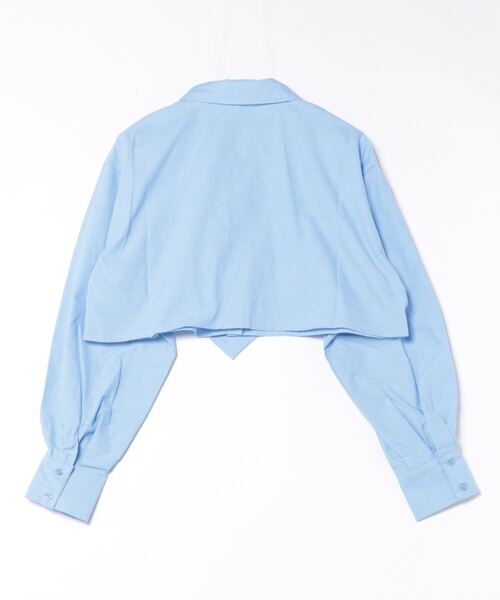 RiLi ブラウス シャツ ネクタイ付きシャツ「RL」 レディース