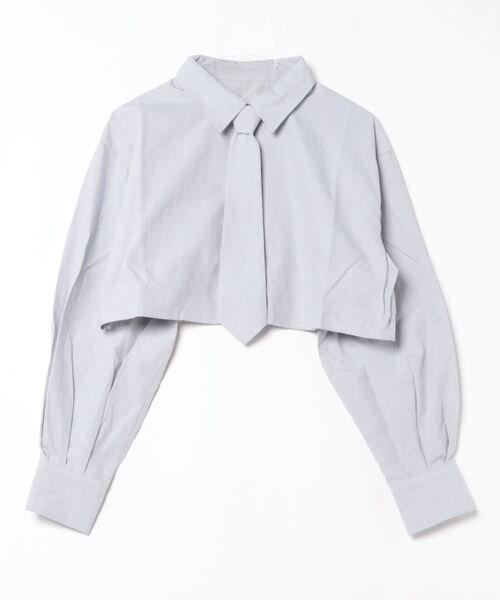 ブラウス シャツ ネクタイ付きシャツ「RL」 レディース RiLi ブラウス シャツ ネクタイ付きシャツ「RL」 レディース