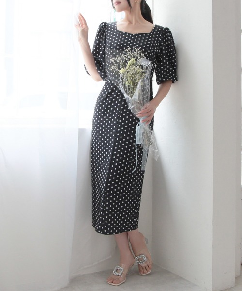 りいあ♡トゥービーシック♡シャンブレーデニムフリルスリーブ ワンピース44 フリルデニムワンピース＊Z021 | cherie ange
