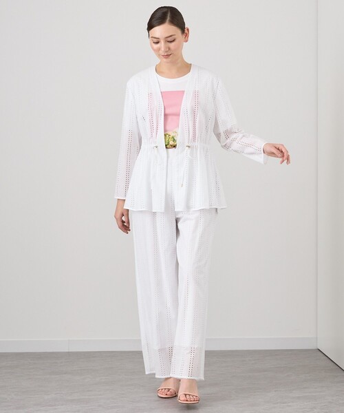 ANAYI（アナイ） ワイドパンツ パンツ 「セットアップ対応商品」レース