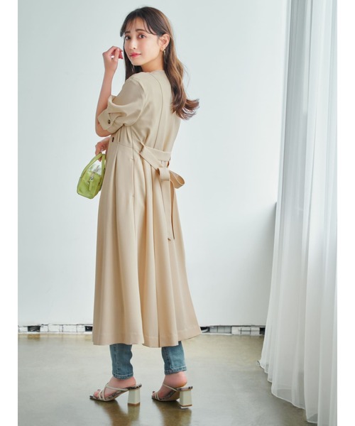 【CHICLINE】★ アドリアン ダブルボタン ワンピース (DRESS) ★ CHICLINE】☆ アドリアン ダブルボタン ワンピース (DRESS) ☆