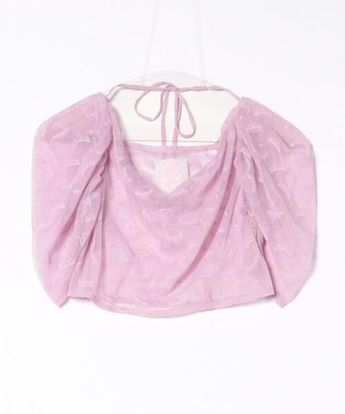tシャツ S.F sukoshifushigi/スコシフシギ/New ティアラレースカットソー レディース