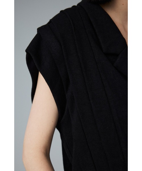 HeRIN.CYE Collar cut tops カラーカットトップス レディース
