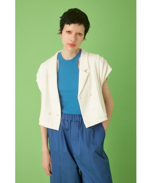 HeRIN.CYE Collar cut tops カラーカットトップス レディース