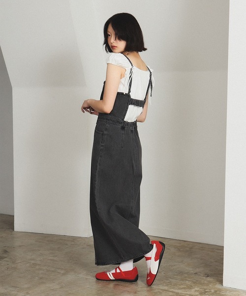 Ray BEAMS ワンピース デニム ジップ キャミ : ZOZOTOWN Yahoo
