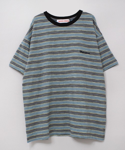 tシャツ M2307 ネップボーダーBIG T レディース M2307 ネップボーダーBIG T(M ブラウン): トップス - RNA ONLINE