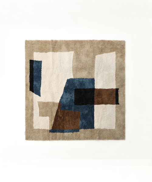 ラグ ラグマット GEOMETRIC RUG 200&times;200　ジオメトリックラグ