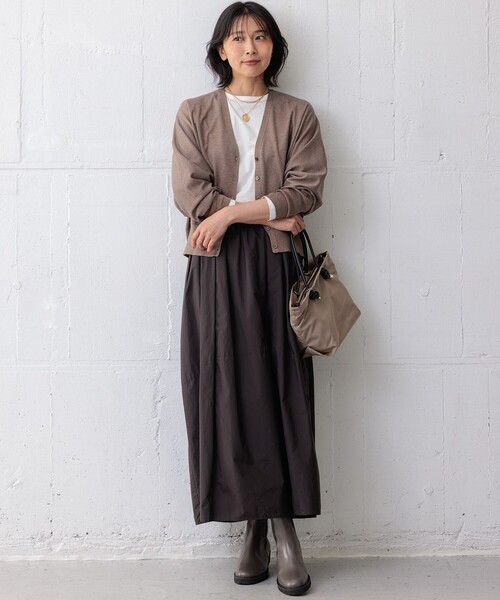 23区 スカート 「洗える」ナイロンコットンポプリン : ZOZOTOWN