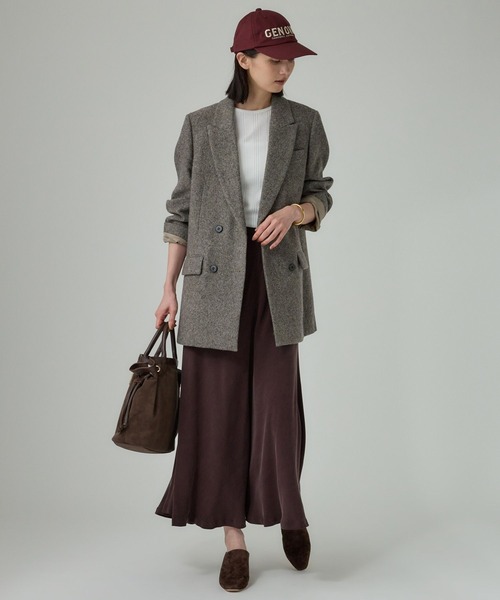 新品未使用】バビロン 24AW キュプラバイヤススカート ロング 光沢