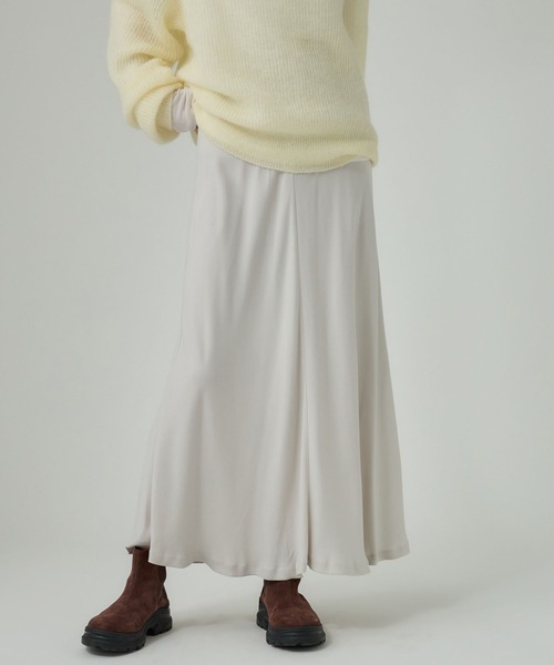 BABYLONE（バビロン） スカート キュプラバイヤススカート : ZOZOTOWN