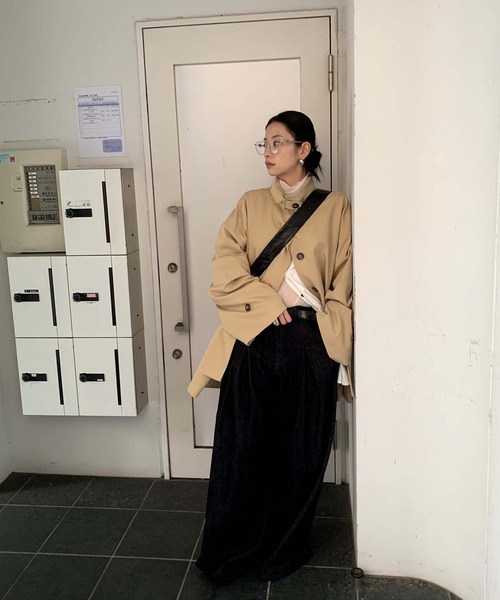 BEAUTY&YOUTH BY モッサワイドスリーブステンカラーコート BEAUTY&YOUTH UNITED ARROWS（ビューティーアンドユース
