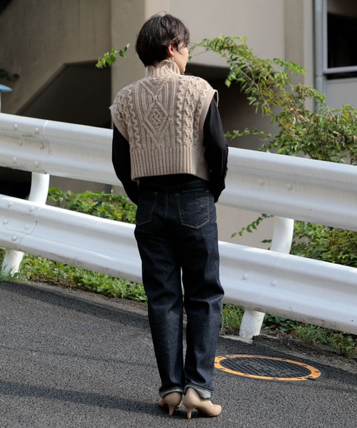 AMERICAN RAG CIE ニット セーター タートルケーブルニット
