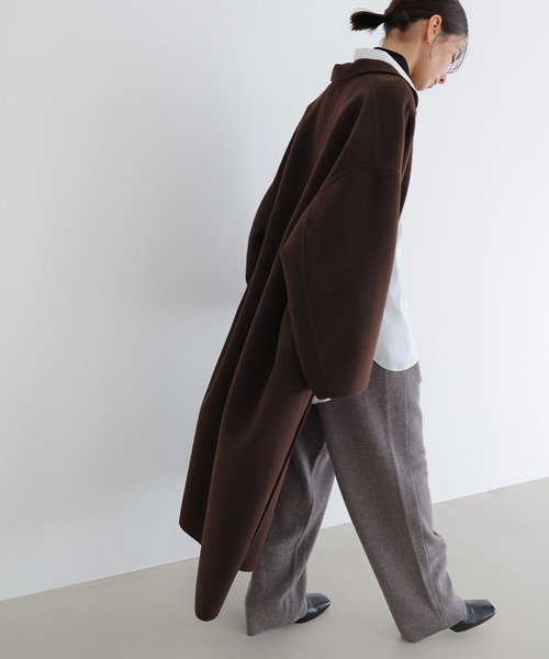 evernavy パンツ 総針ウールニットカーブパンツ レディース : ZOZOTOWN