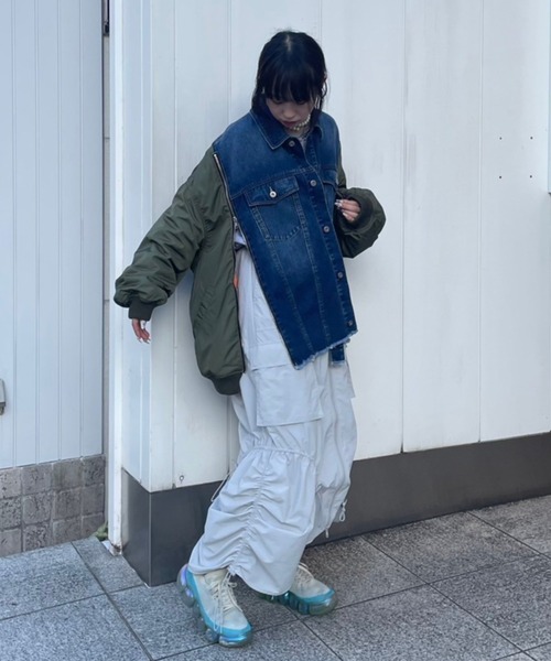 CandyStripper レース付きデニムジャケット キャンスパ CandyStripper レース付きデニムジャケット キャンスパ - メルカリ