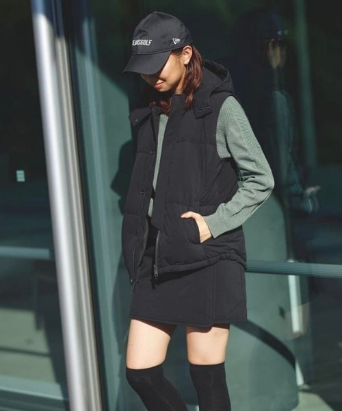 BEAMS GOLF ベスト ジレ 「WOMEN」B.G.THREE / ALL-TIME パデット  