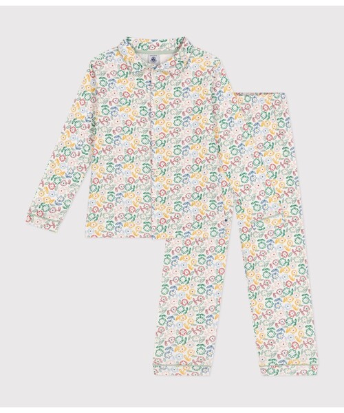 PETIT BATEAU（プチバトー） パジャマ 長袖パジャマ キッズ 子供