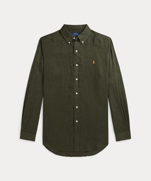 POLO RALPH LAUREN シャツ クラシック フィット リネン メンズ