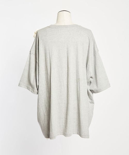 gommeフリルTEE gomme tシャツ 24/-天竺 フリルT レディース メンズ : ZOZOTOWN