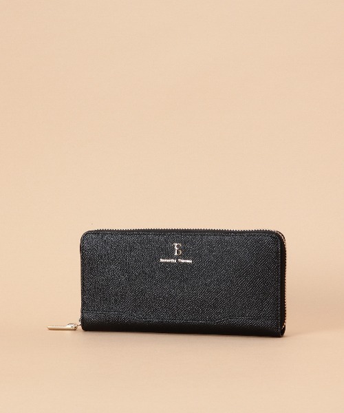 Samantha Thavasa 財布 シンプルラメ 長財布 レディース