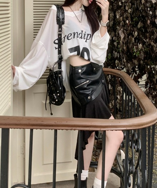manielle黒 リボンスカート付き　匿名配送 DearMyLoveWhip スカート フリルたっぷりリボンスカート