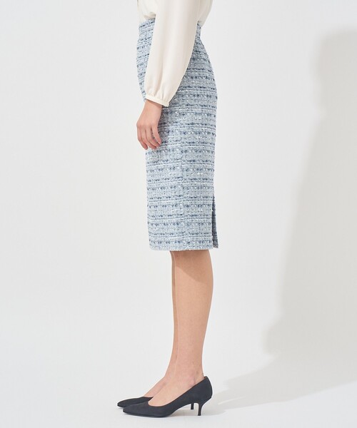 ANAYI（アナイ） スカート 「Eternal Line 2025」ミックスツイード