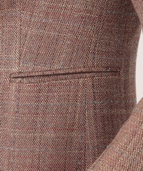 TOMORROWLAND collection ジャケット ノーカラージャケット メランジ