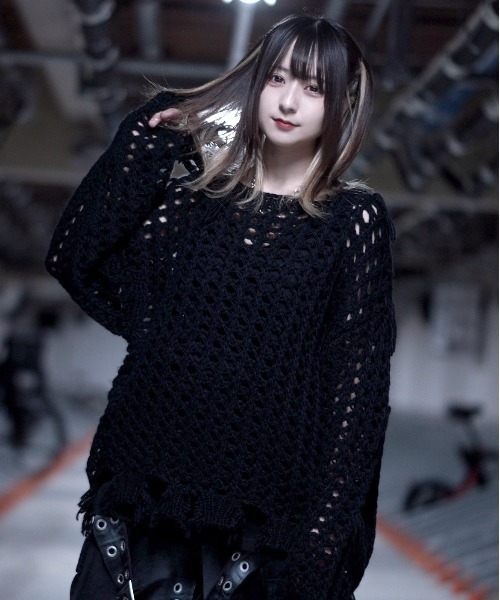 お中元 お歳暮 お年賀 夏 冬 年末年始のご挨拶 ギフト 通販な REFLEM ニット セーター 「REFLEM/レフレム」タンク付き格子編み トップス