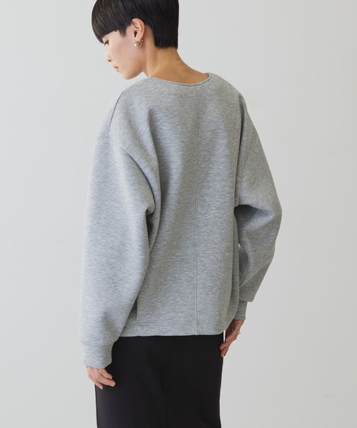 CANALJEAN スキッパースウェットプルオーバー 38 AMERICAN HOLIC トレーナー スウェット スキッパーポンチプル
