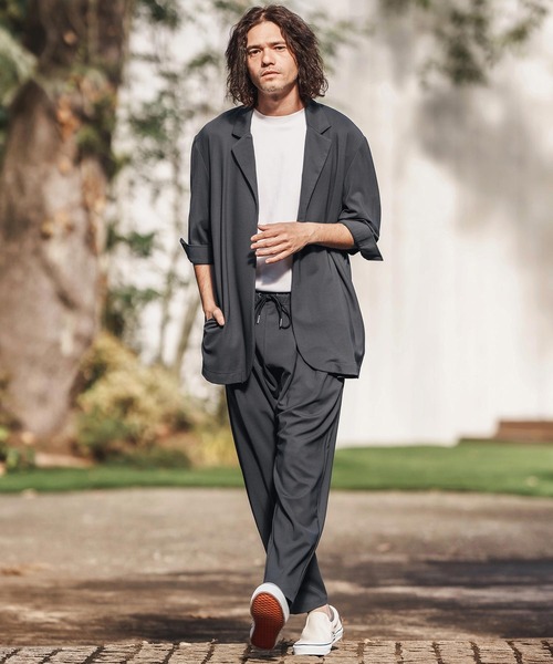 CAMBIO（カンビオ） ジャケット テーラードジャケット mj10537-Ripple