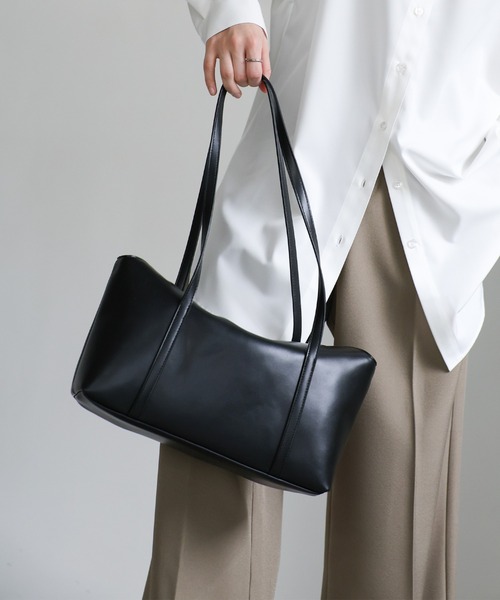バッグ ma Opal Leather Petite Metro Tote Deluxe