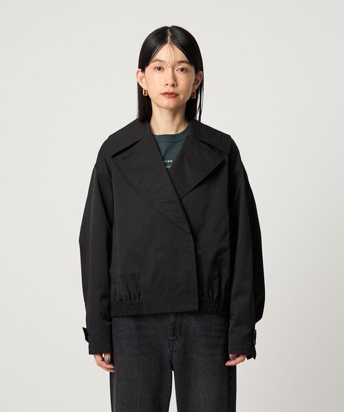 ＜CITEN＞トレンチライクショートブルゾン CITEN＞トレンチライクショートブルゾン（トレンチコート