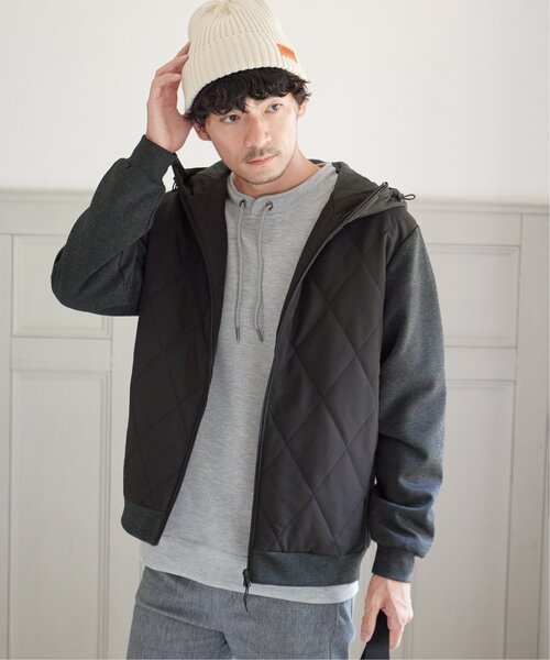 ikka（イッカ） ジップアップブルゾン S ブラック メンズ : ZOZOTOWN