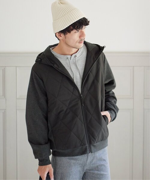 ikka（イッカ） ジップアップブルゾン S ブラック メンズ : ZOZOTOWN