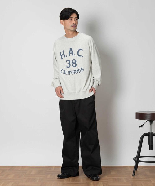 BACK NUMBER パンツ 「BACK NUMBER」ストレッチワイドトラウザー