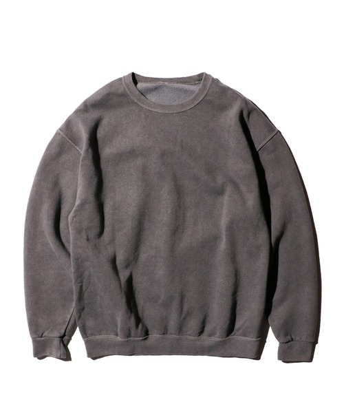 トレーナー/スウェット Loose Neck Pigment Dyed Sweat STUSSY（ステューシー） トレーナー メンズ Jumbo Pigment Dyed