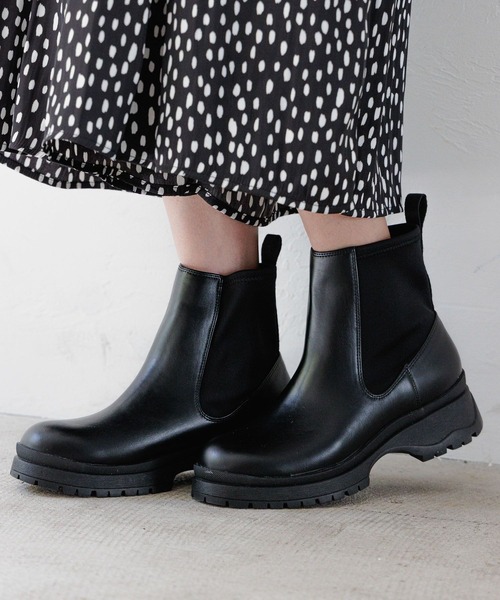 LEPSIM（レプシィム） ショートブーツ LARGE ブラック レディース