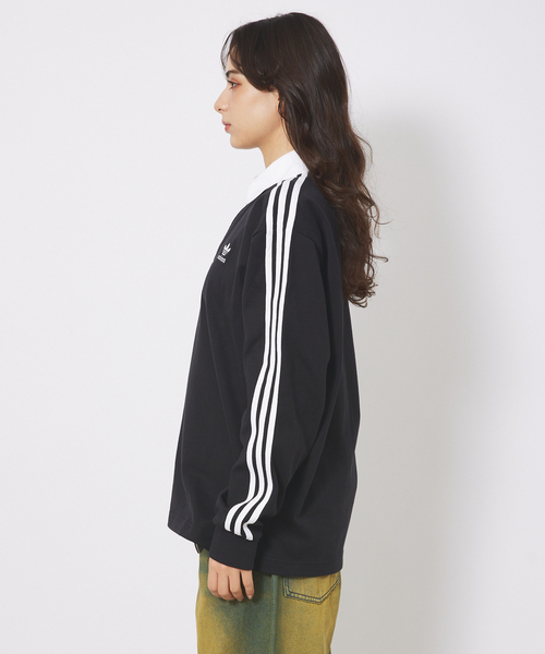 adidas アディダス originals RUGBY SHIRT ポロシャツ adidas ポロシャツ 「adidas originals/アディダスオリジナルス