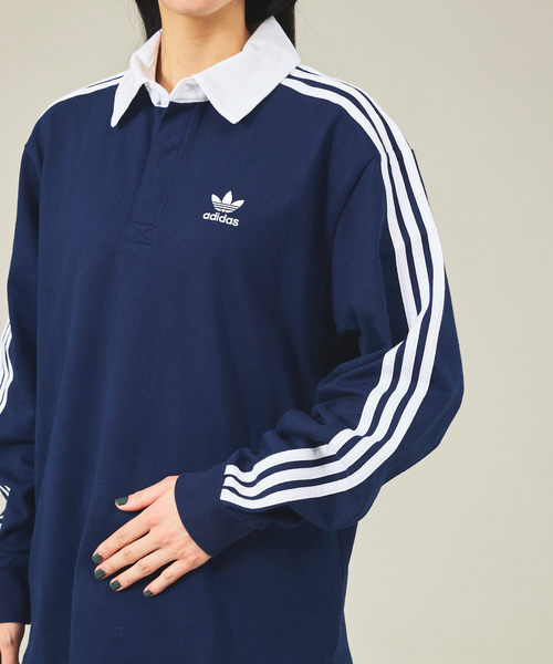 adidas ラガーシャツ ポロシャツ/ネイビー/ピンク 楽天市場】アディダス adidas ポロシャツ 長袖 メンズ サム