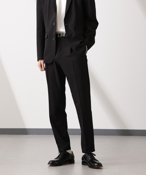 さらに値下げしました★新品未使用 nano universe ストレッチパンツ NANO universe スラックス 「N TROUSERS PREMIUM」TEXBRID(R)撥