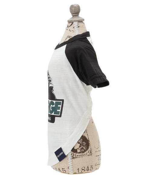 大型犬服 ラグランTシャツ BL XLARGE 犬 服 XLARGE/OGラグランメッシュTシャツ : ZOZOTOWN