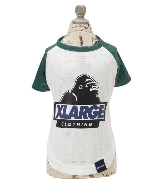 XLARGE 犬 服 XLARGE/OGラグランメッシュTシャツ : ZOZOTOWN